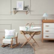 Funna Baby 9579 Aqua Hasır Sepet Seti