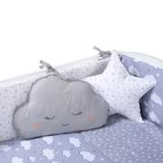 Funna Baby 9637 Uyku Seti - Nuvola / Gri - 60x120