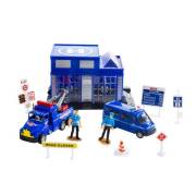 Furkan Metal Arabalı Polis Merkezi Seti FR-4363