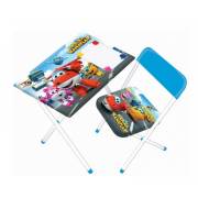 Furkan Harika Kanatlar Çalışma Masası Seti Masa ve Sandalye FR55993