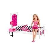 Mattel Barbie Oda + Bebek CFB63