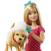 Mattel Barbie ve Köpekçiğin Banyo Keyfi Oyun Seti DGY83