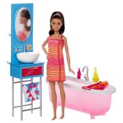Mattel Barbie Bebek ve Oda Setleri DVX51