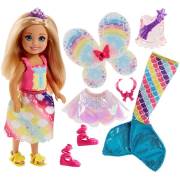 Barbie Dreamtopia Chelsea Ve Kıyafetleri FJC99