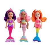 Barbie Dreamtopia Chelsea Denizkızı Bebekleri FKN03