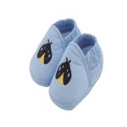 Baby Jem Arkası Lastikli Uğur Böcekli Patik - Mavi