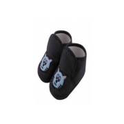 Baby Jem Kedi Nakışlı Lastikli Patik - Lacivert