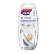 Chicco Physio Kauçuk Fosforlu Gece Tekli Emzik 4+