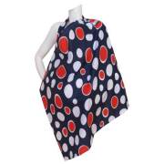 Baby Jem Emzirme Örtüsü - Kırmızı / Lacivert