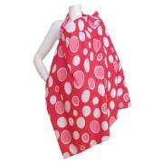 Baby Jem Emzirme Örtüsü - Pembe / Beyaz