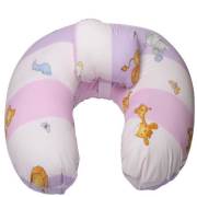 Baby Jem Emzirme ve Destek Minderi - Pembe Hayvancıklı
