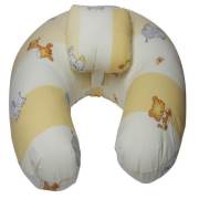 Baby Jem Emzirme ve Destek Minderi - Krem Hayvancıklı