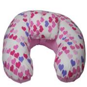 Baby Jem Emzirme ve Destek Minderi - Pembe Kalpli