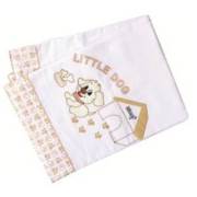 Baby Jem Nakışlı Pazen Battaniye Ekru